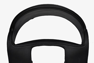 grey stitch FITS VAUXHALL OPEL CORSA C 00-06 GAUGE HOOD SPEEDO LEATHER COVER