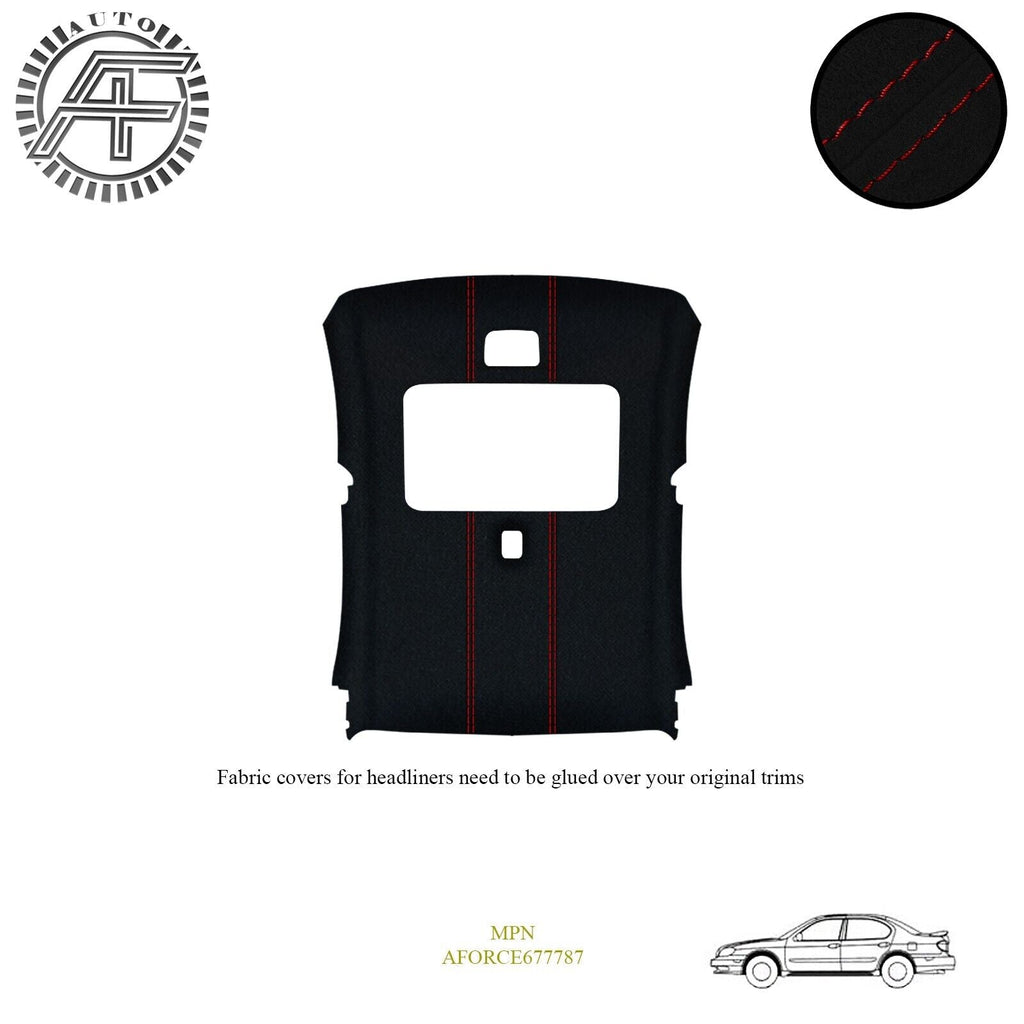 LUXE SUEDE HEADLINER COVER FOR NISSAN MAXIMA QX A33 4-DOOR SEDAN + SUNROOF 00-05