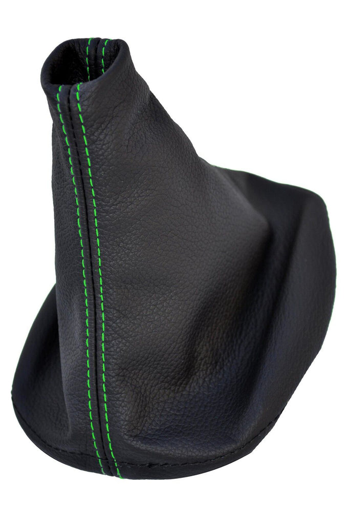 GREEN STITCHING FITS BMW E30 E34 E36 E46 Z3 LEATHER GEAR GAITOR LEATHER NEW