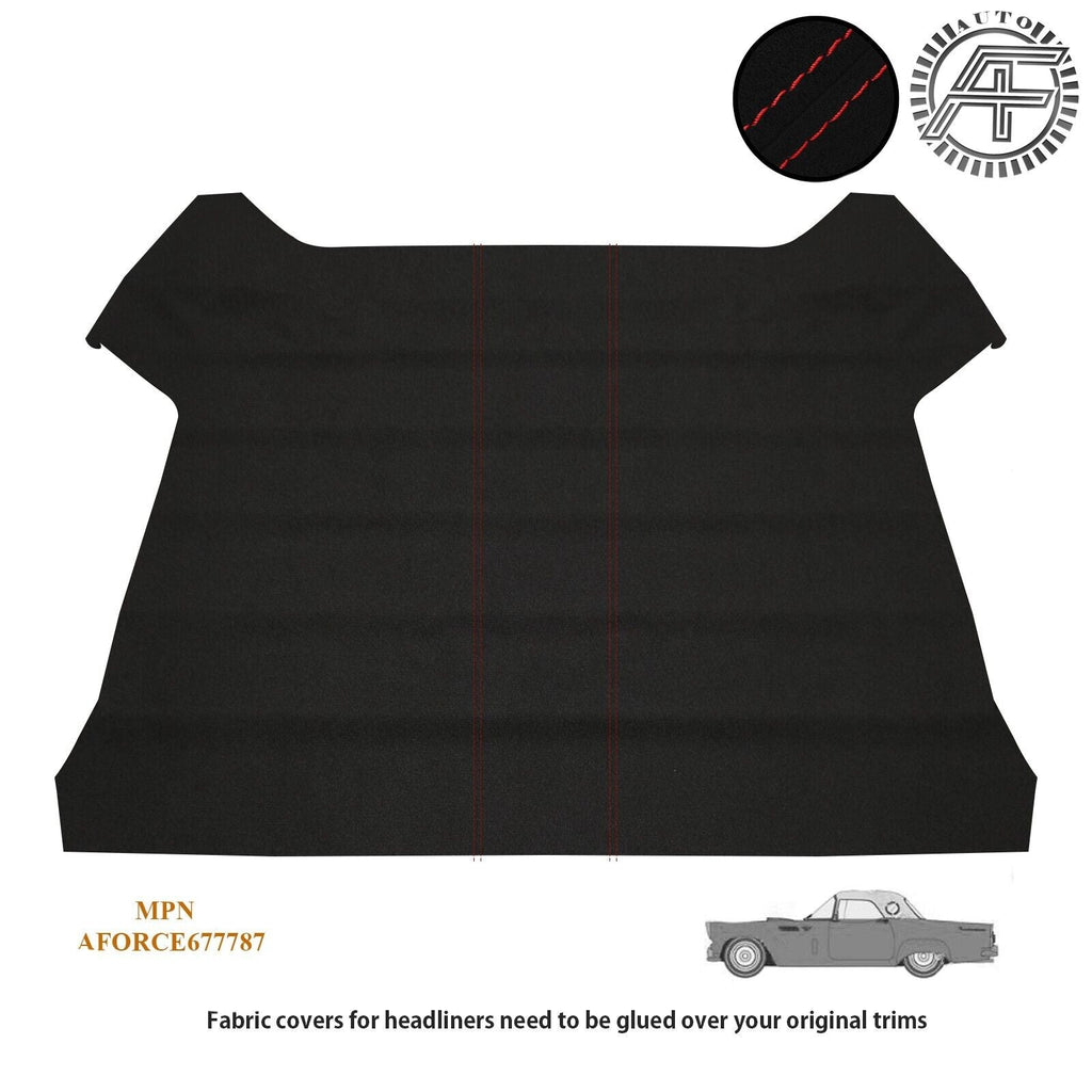 LUXE SUEDE HEADLINER COVER FITS FORD THUNDERBIRD 1958-1960 MADE IN UK