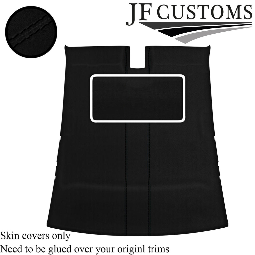 BLACK STITCH SUEDE SUNROOF HEADLINER COVER FOR JAGUAR XJ6 X300 X308 94-02