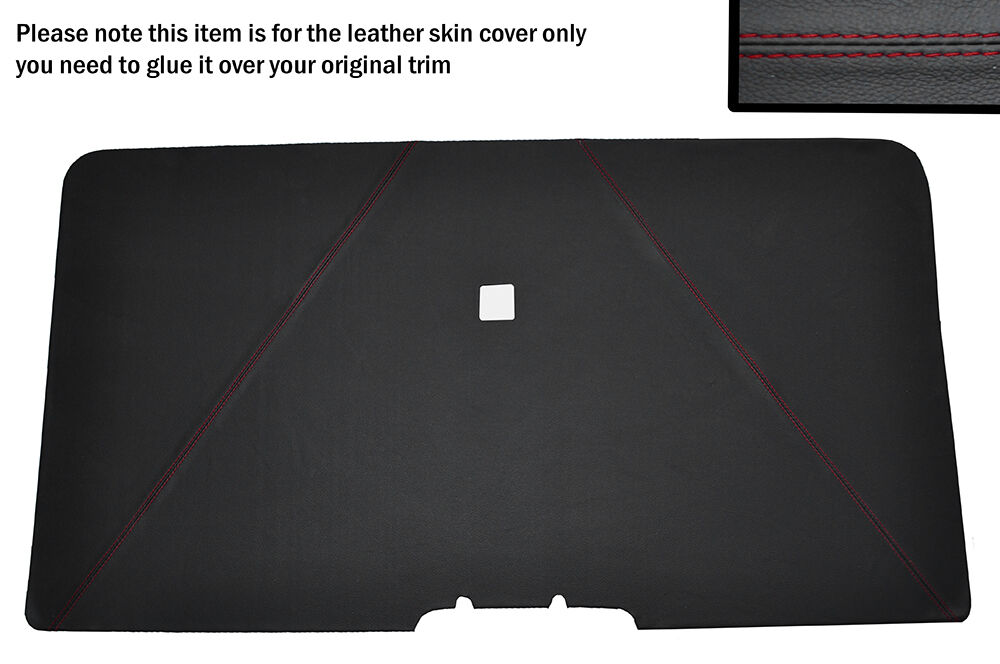 RED STITCH REAR TAILGATE LOWER PANEL COVER FITS VW T5 TRANSPORTER CARAVELLE