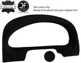 BLACK STITCH SPEEDO GAUGE HOOD SUEDE COVER FOR MAZDA MX5 MK2 NB MIATA 98-05 JF1