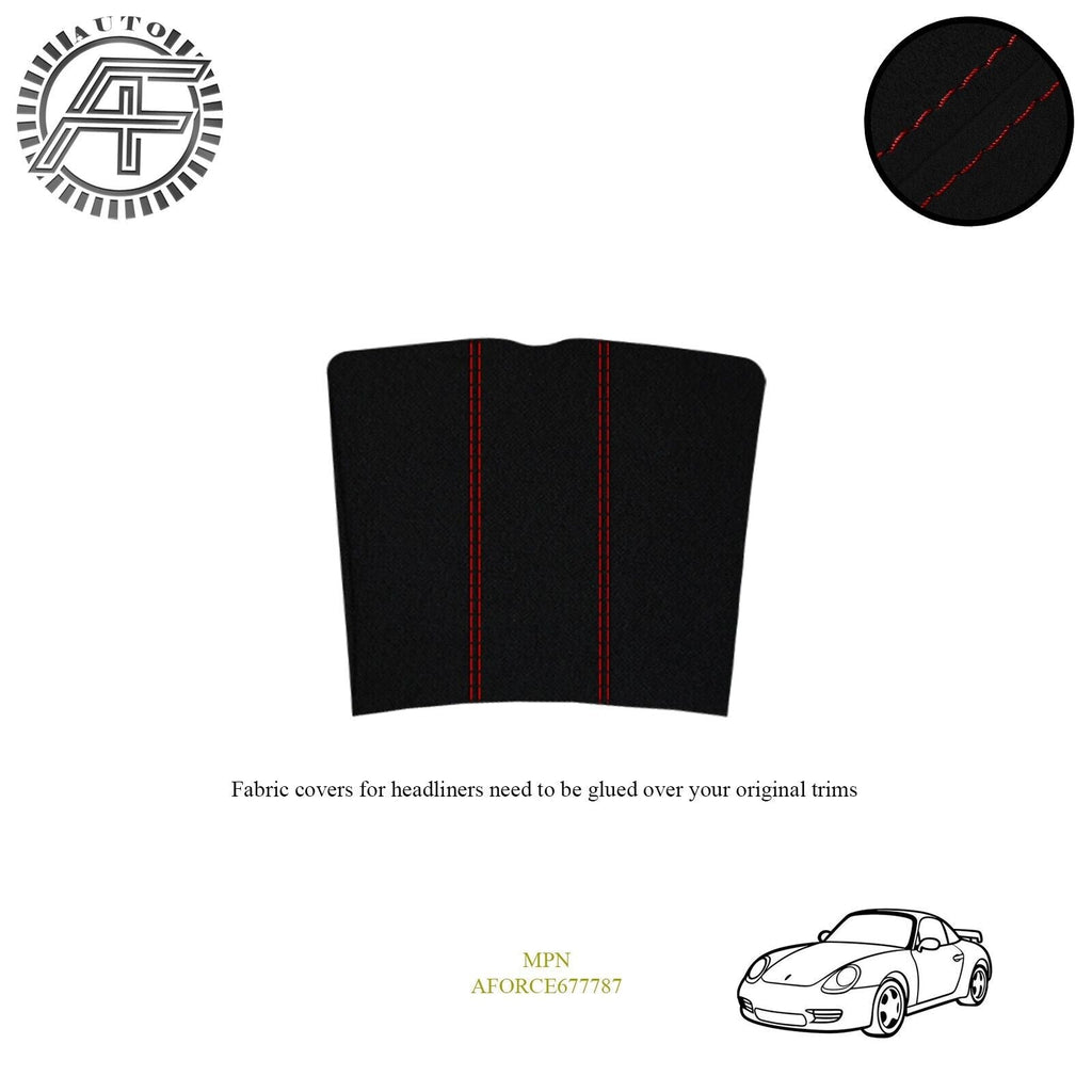 LUXE SUEDE HEADLINER COVER FOR PORSCHE BOXSTER 986 2 DOOR ROADSTER 1996-2004