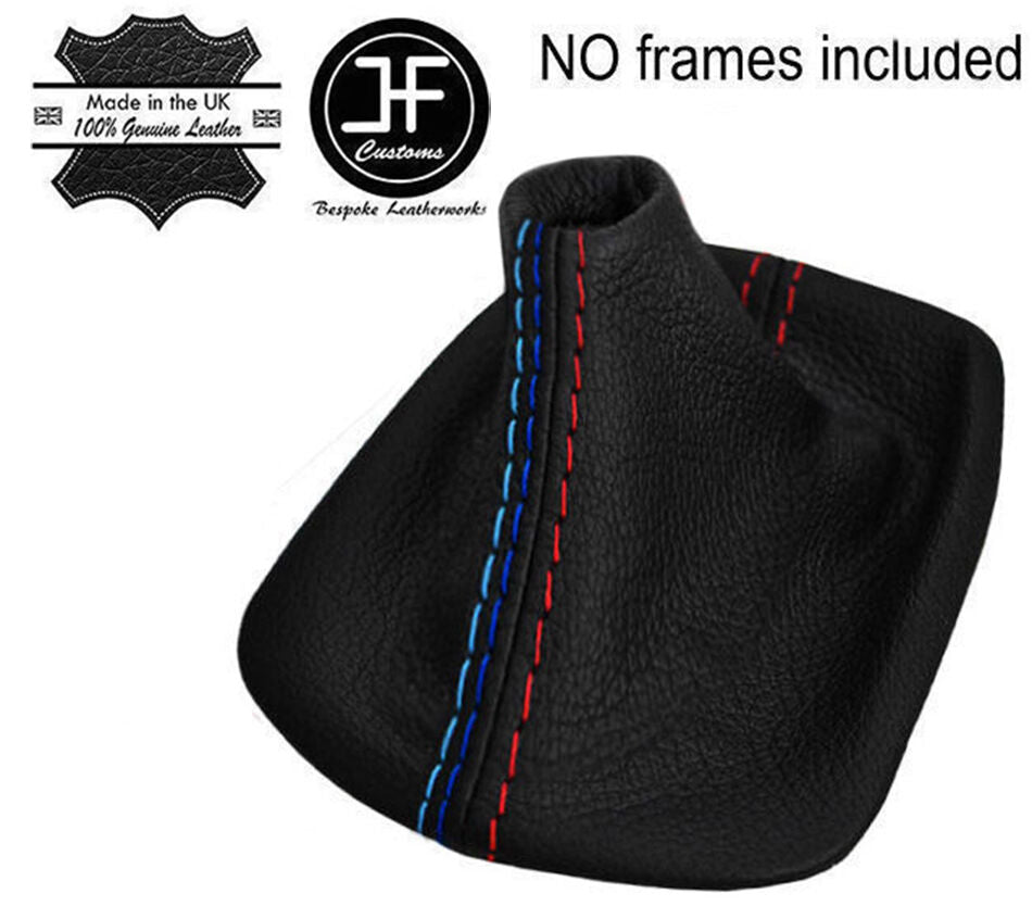 RED STITCHING LEATHER MANUAL GEAR GAITER FITS BMW E30 1982-1991 TRI STITCH