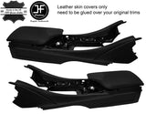 BLACK&BLACK 2X CONSOLE SIDE TRIM LEATHER COVERS FITS LEXUS RC 200 300 350 14-18