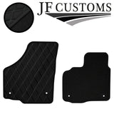 GREY DIAMOND VINYL 4XTAILORED FLOOR CARPET FOR GOLF MK6 CONVERTIBLE 09-14 JF1