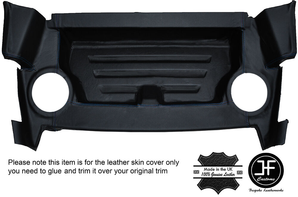 BLUE STICH REAR STORAGE SHELF LEATHER COVER FITS VAUXHALL OPEL VX220 SPEEDSTER