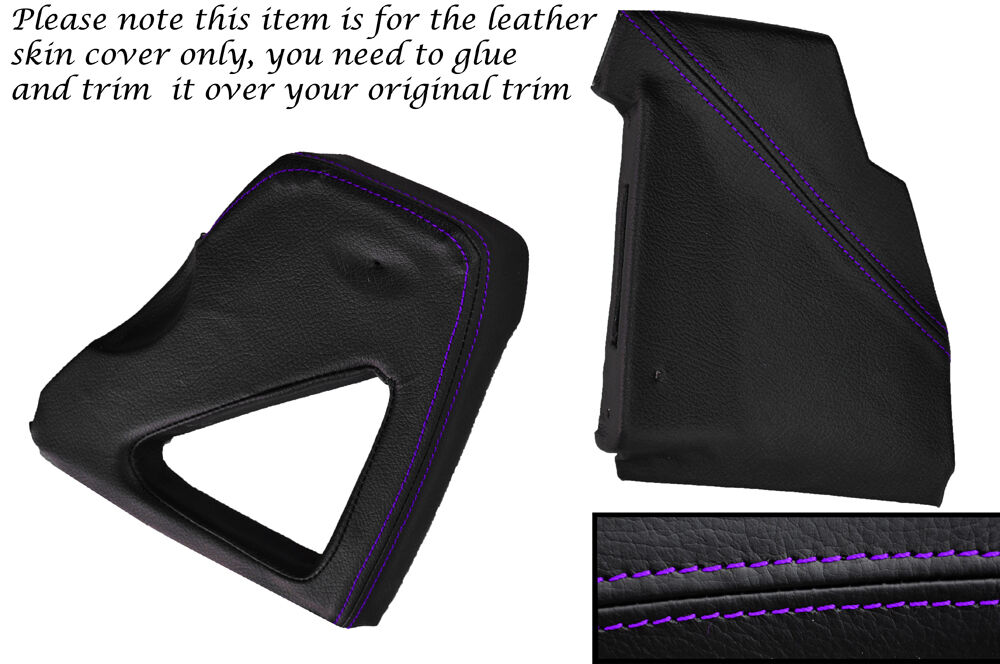 PURPLE STITCH DASHBOARD SIDE TRIM COVERS FITS LAND ROVER DEFENDER 90 110 83-06