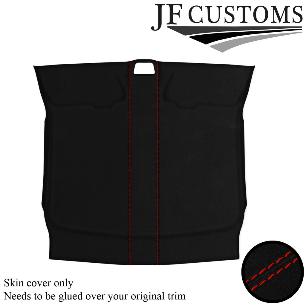 RED STITCH LUXE- SUEDE ROOF HEADLINER COVER FOR PORSCHE CAYMAN 987 05-12