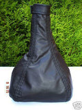 FITS FIAT STILO GEAR STICK SHIFT GAITER BLACK LEATHER NEW CUSTOM NEW MADE IN UK