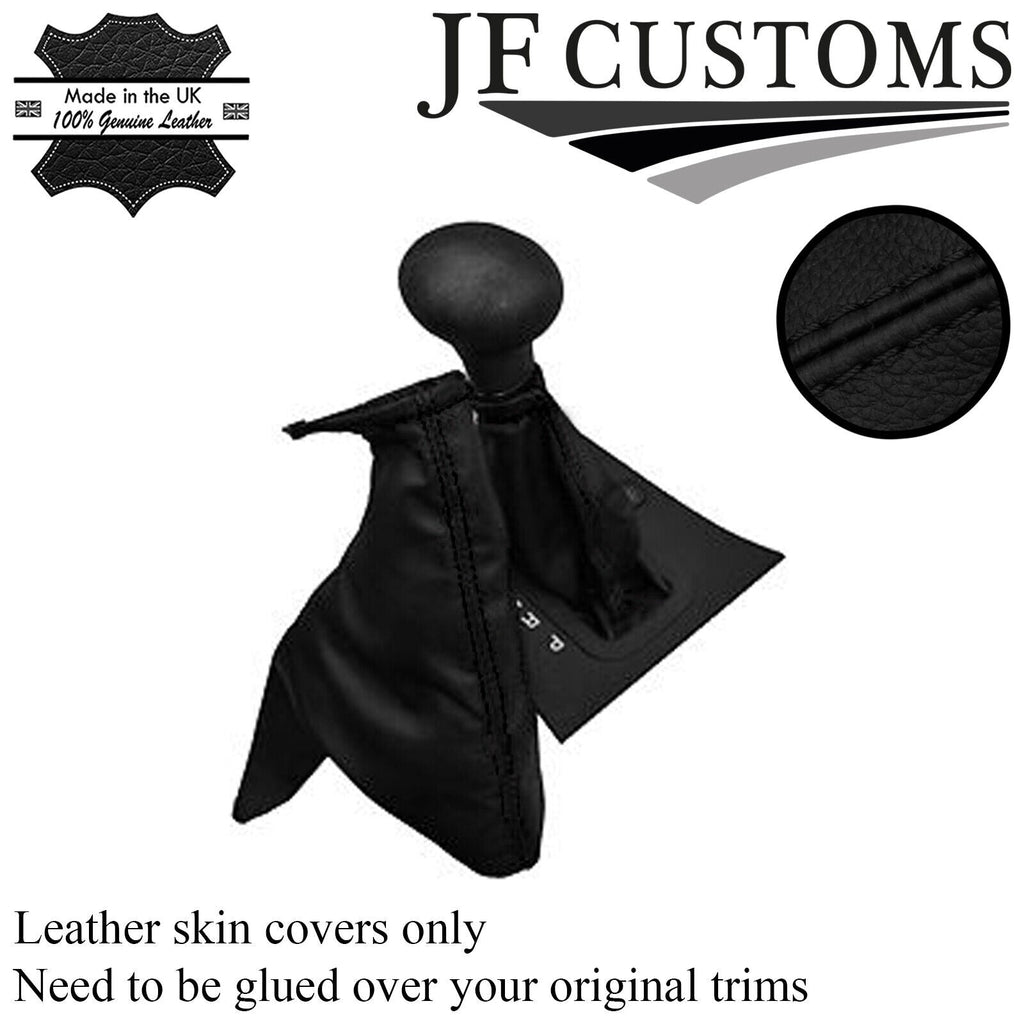 BLACK STITCH FITS VAUXHALL OPEL ASTRA MK4 G HOLDEN AUTOMATIC GEAR & HANDBRAKE