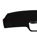 D RED STITCH ITALIAN LEATHER DASHBOARD COVER FOR HONDA CIVIC MK6 EK4 EK9 96-00