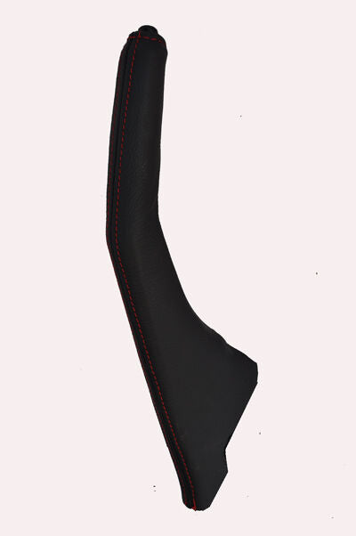 red stitch FITS MITSUBISHI FTO HANDBRAKE GAITER  LEATHER ONLY CUSTOM NEW