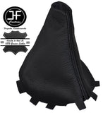 BLACK STITCH MANUAL REAL LEATHER GEAR STICK GAITER FITS HYUNDAI I30 2007-2011