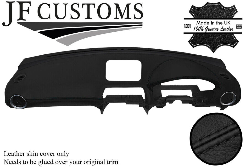 BLACK STITCH DASH DASHBOARD LEATHER COVER FITS SUBARU IMPREZA WRX STI 01-07