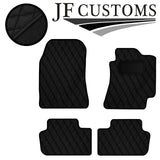 BLACK DIAMOND STITCH VINYL 4X TAILORED FLOOR  CARPETS FOR LEXUS IS300 01-05  JF1