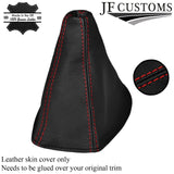 RED STITCHING MANUAL LEATHER GEAR GAITER SHIFT BOOT FITS PONTIAC GTO 04-06