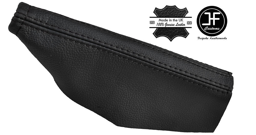 BLACK STITCH LEATHER HANDBRAKE GAITER FITS HILLMAN AVENGER MK1 CHRYSLER ROOTES