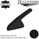 BLACK STITCHING FITS FIAT 500 & ABARTH 2007-2013 SLIM HANDBRAKE LEATHER GAITER