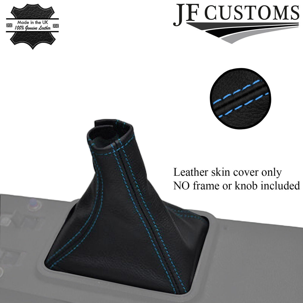 L BLUE STITCH FITS VAUXHALL FIRENZA HPF VIVA MAGNUM SPORTSHATCH LTHR GEAR GAITER