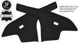 BLACK STITCH CENTRE CONSOLE SIDE TRIM LEATHER COVERS FITS BMW 2002 E10 TI TII