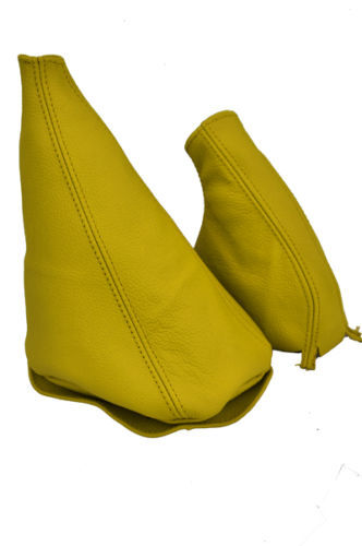 FITS MINI CLASSIC ROVER COPPER AUSTIN MORRIS YELLOW LEATHER CUSTOM NEW