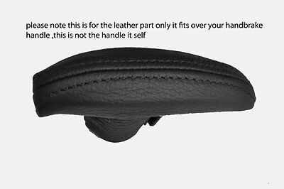 black stitching FITS VW TYPE 2 68-79 HANDBRAKE HANDLE LEATHER COVER ONLY