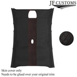 DSG2 D RED STITCH D GREY LUXE SUEDE HEADLINER COVER FOR FORD FOCUS ST 11-15 5DR