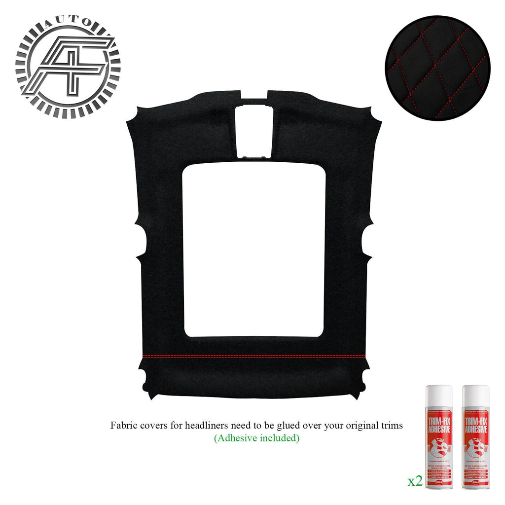 LUXE SUEDE HEADLINER COVER WITH SUN ROOF FITS FORD F150 09-14 CUSTOM NEW