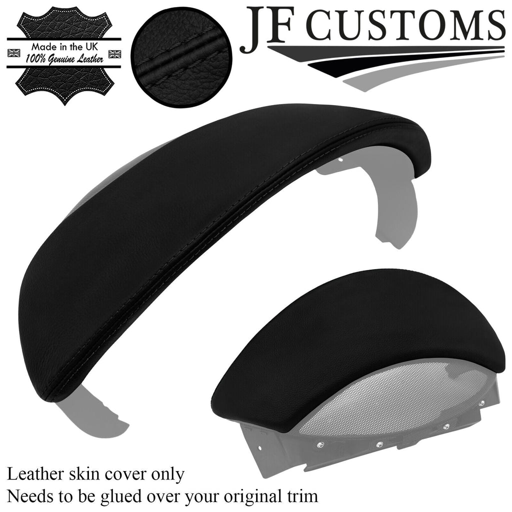 BLACK STITCH LEATHER SPEEDO SURROUND COVER FOR PORSCHE CAYMAN 987 05-12 JF2