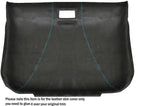 BLUE STITCH ROOF LINING HEADLINING LUXE SUEDE SKIN COVER FITS AUDI TT MK1 98-06