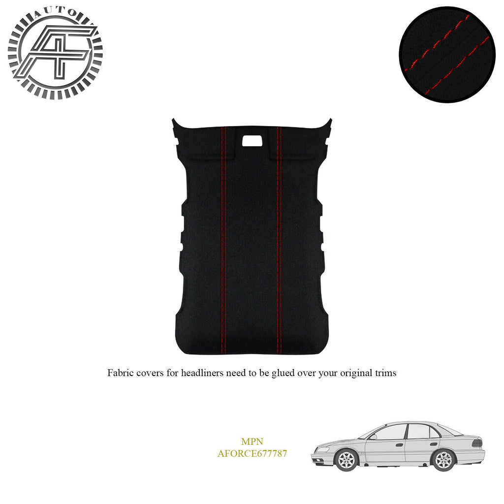 LUXE SUEDE HEADLINER COVER FITS OPEL OMEGA B2 4 DOOR SEDAN 1999-2004 MADE IN UK