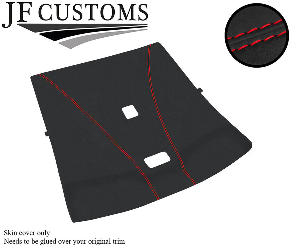 RED STITCH ROOF HEADLINING LINER DARK GREY LUXE COVER FOR NISSAN SKYLINE R33