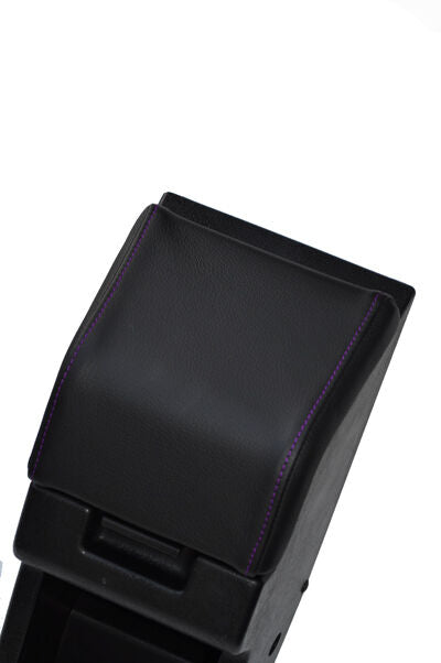 purple stitch FITS TOYOTA MR2 MK1 AW11 REAR STORAGE BOX LEATHER COVER