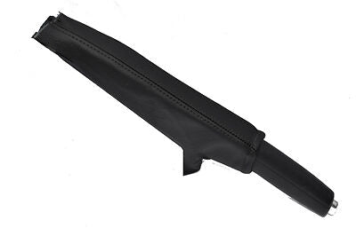BLACK STITCHING FITS SEAT EXEO 2008+ LEATHER HANDBRAKE GAITER CUSTOM NEW