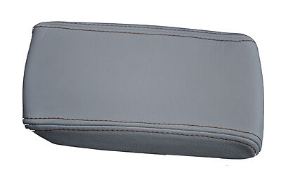 FITS NISSAN FIGARO GREY REAL LEATHER ARMREST COVER BEIGE S CUSTOM NEW MADE IN UK