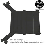 WHITE STITCH DARK GREY LUXE HEADLINER NON SUN ROOF COVER FOR BMW E30 SALOON