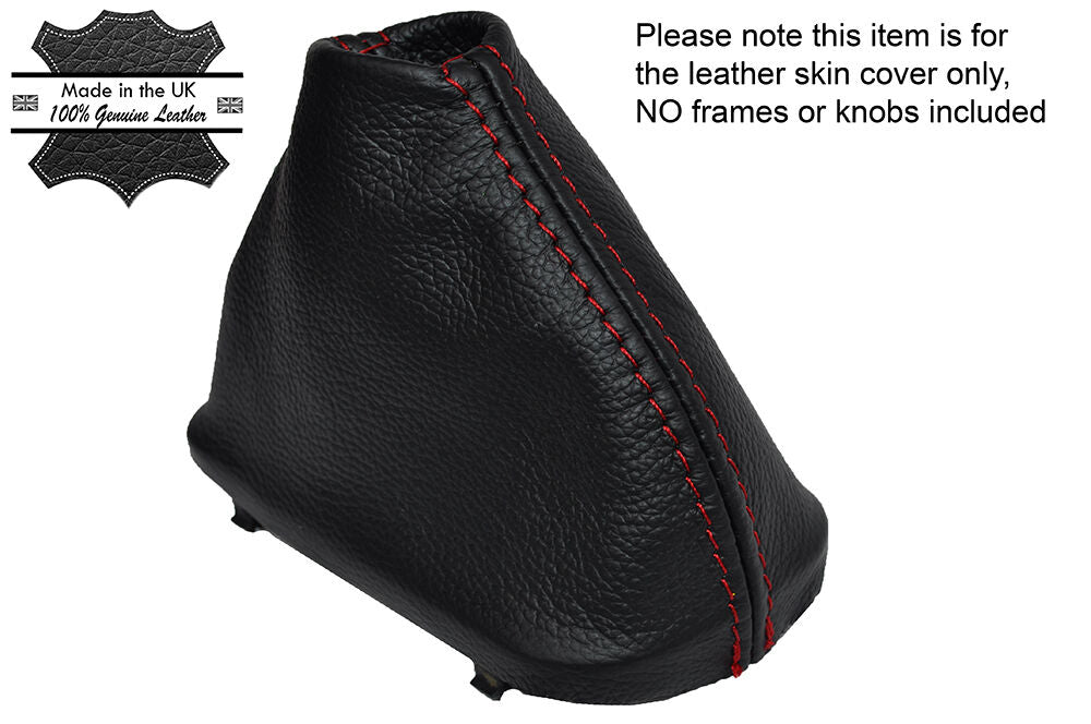 RED STITCH AUTO AUTOMATIC GEAR GAITER FITS BMW E31 8 SERIES 840 850 1990-1999