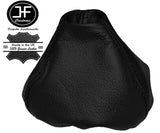 BLACK LEATHER MANUAL GEAR STICK GAITER SHIFT BOOT FOR FIAT 500 ABARTH 2007-2015