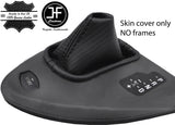 BLACK STITCH CARBON FIBER VINYL AUTOMATIC GEAR GAITER FITS BMW 6 E63 E64 04-06