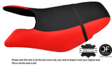 BLACK & B RED CUSTOM FITS SEADOO GTX GTI 97-01 FRONT VINYL SEAT COVER + STRAP