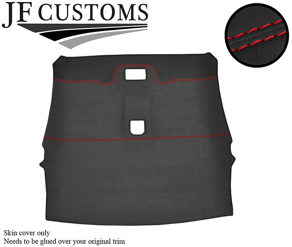RED STITCH ROOF HEADLINING DARK GREY LUXE COVER FOR NISSAN 200SX S15 SILVIA