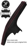 RED  STITCHING REAL SUEDE HANDBRAKE GAITER FITS HONDA S2000 1999-2009 CUSTOM NEW