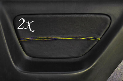 yellow stitch FITS NISSAN SKYLINE GTS GTR R33 93-98 2X REAR DOOR CARD TRIM COVER