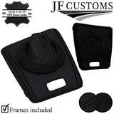 BLACK STITCH LEATHER SMG AUTOMATIC GEAR + SURROUND TRIMS FOR BMW E46  99-05