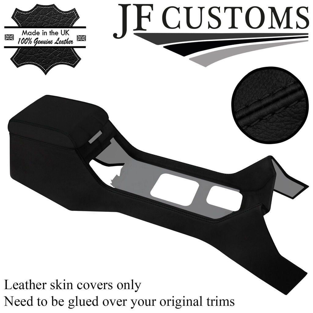 BLACK STITCH CENTRE CONSOLE+ARMREST COVER FOR LAND ROVER DISCOVERY MK1 94-98
