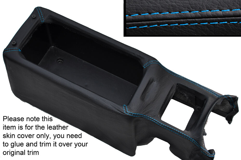 BLUE STITCH CENTRE CONSOLE TUNNEL SKIN COVER FITS MITSUBISHI FTO 1994-2001