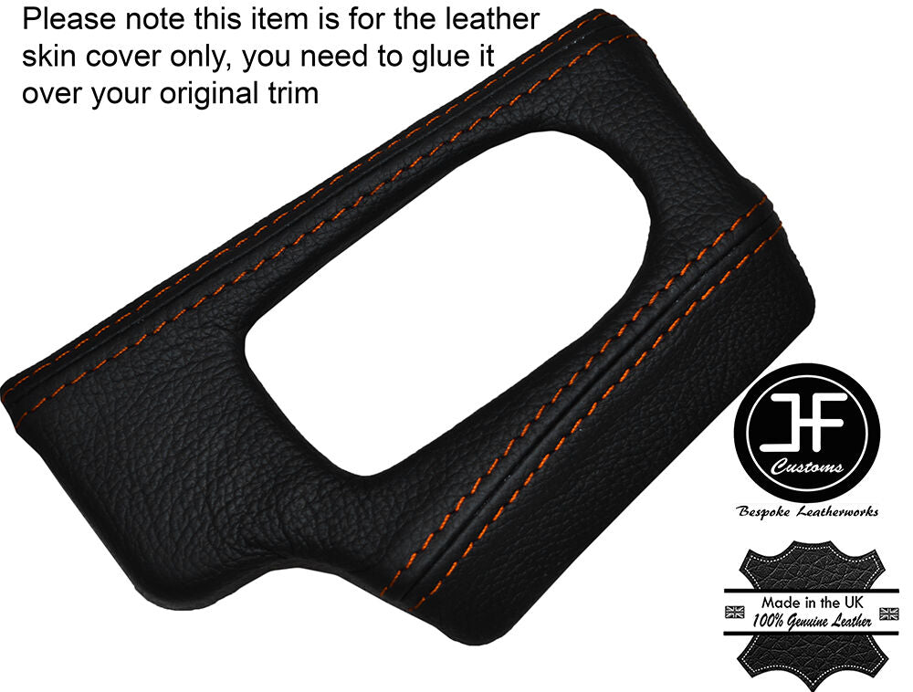 ORANGE STICH DASH DASHBOARD HEADLIGHT SWITCH TRIM SKIN COVER FITS BMW Z4 E85 E86