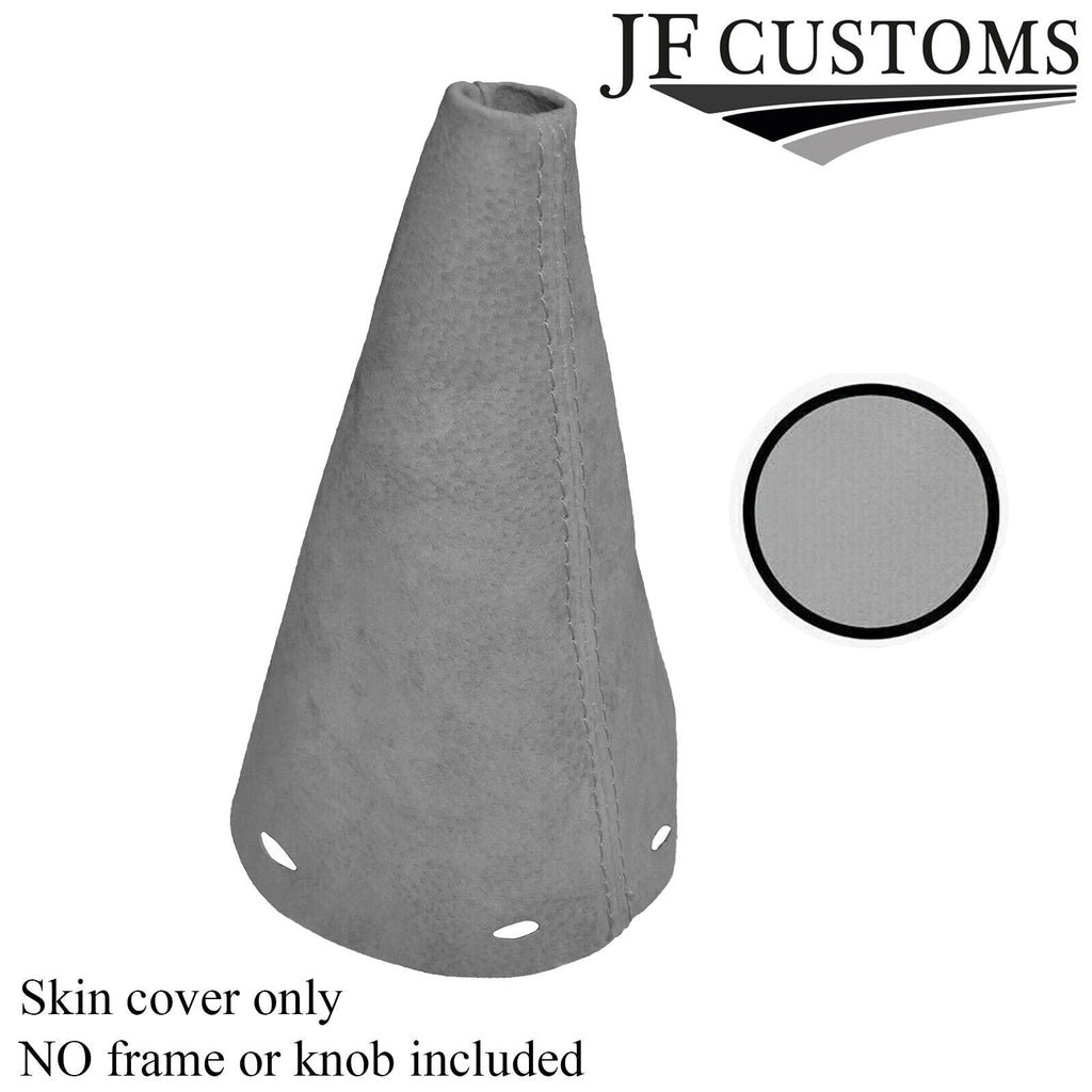 GRAPHITE SUEDE FITS BMW MINI R50 R53 GEAR COVER GAITER 2001-2006 CUSTOM NEW